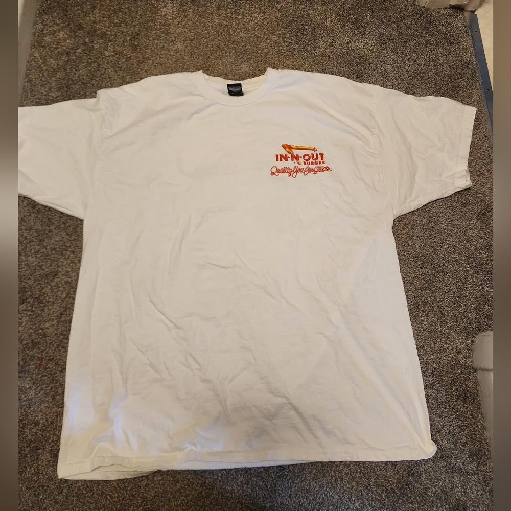 In and Out Burger shirt